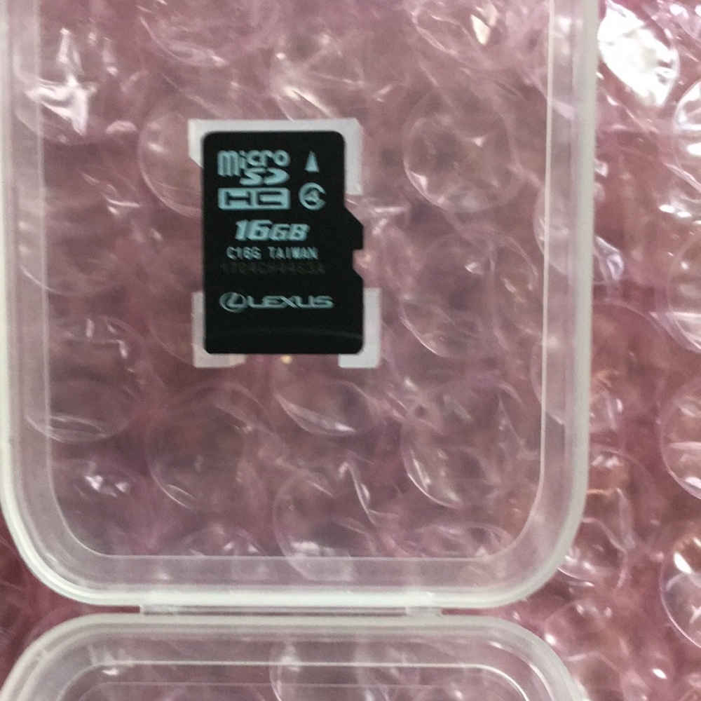 Lexus navigation micro chip